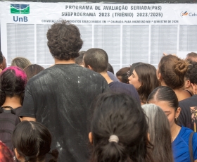 Resultado PAS UnB. 09/02/2026 Foto: Anastácia Vaz/Secom UnB